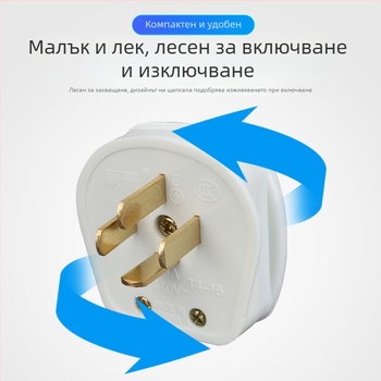86-тип скрит стенен контакт с четири отвора, 16A, трифазен четири-проводен 440V захранващ контакт