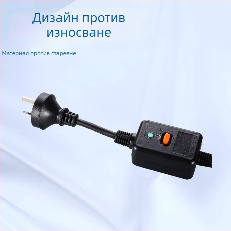 Кабел за захранване с защита срещу утечки, италиански стандарт и щепсел