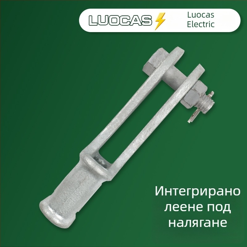 Национален стандарт NX-1-2-3 клип за кабели, клиноподобен линеен зажим, горещо поцинкован за пренос на електрическа енергия