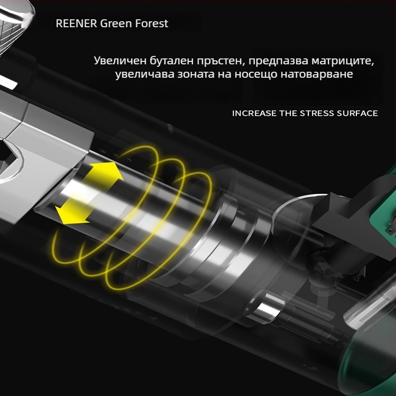Greenforest хидравлични клещи за кримпване на електрически терминали с медни носове, компактни ръчни инструменти