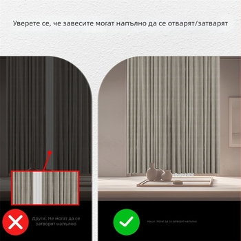 Zigbee мотор за завеси — смарт превключвател с приложението Tuya Smart за дистанционно отваряне и затваряне