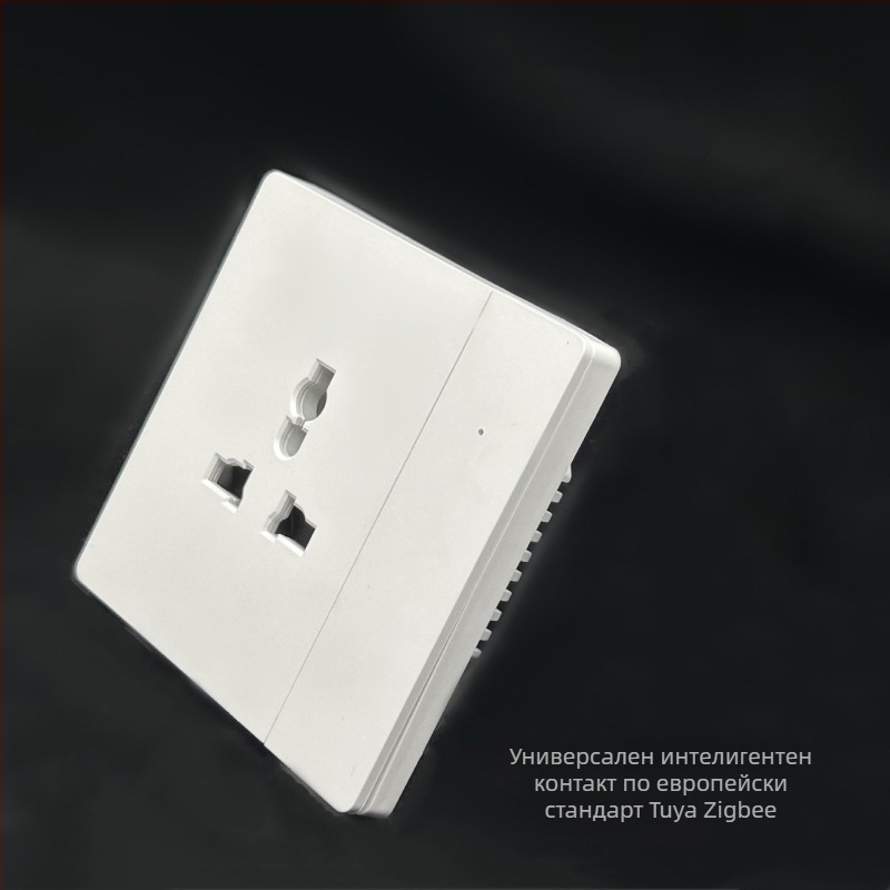 Европейски стандарт умна розетка Tuya Zigbee, универсална за Югоизточна Азия, дистанционно безжично управление