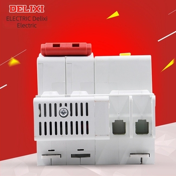 Delixi DZ47SLE защита от утечки, 2-полюсен прекъсвач 63A с защита от утечки, за битова инсталация 32A/16A
