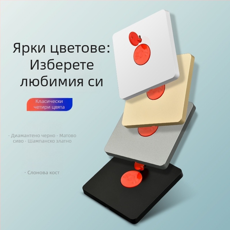 Тип 86 Панел за противопожарна аларма, SOS повикване при спешност и ключ за ръчно нулиране