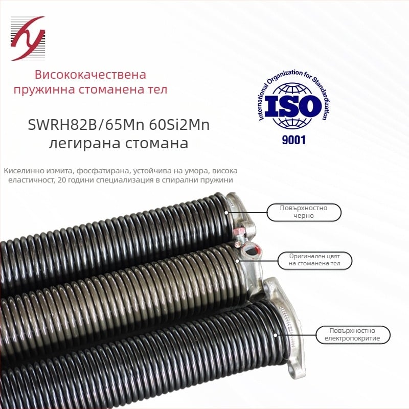 Индустриална пружинна тел с висока еластичност от стомана 65Mn за пружини на ролетни щори, устойчива на умора, по поръчка