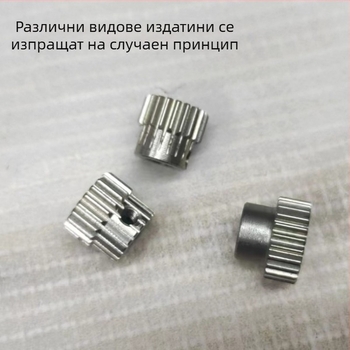 Неръждаемо стоманено цилиндрично правозъбено зъбно колело, модул 0,5, 16–40 зъба