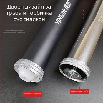 Усилен пистолет за стъклен уплътнител със автоматично прекъсване на потока, спестява усилия, универсален силиконов апликатор