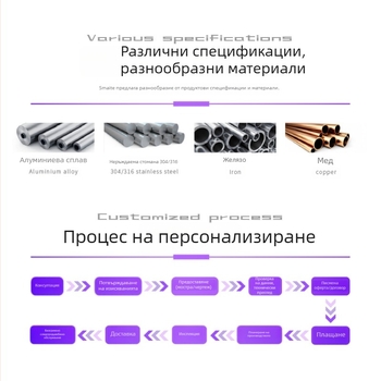 Персонализиран пневматичен цилиндър от 304 неръждаема стомана, двупосочно задвижване, Ø25 мм, ход 15000 мм, голям тласък, по чертежи