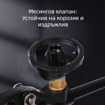 Пистолет за полиуретанова пяна — метален, лесен за почистване