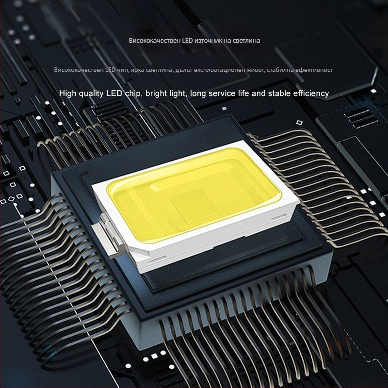 Светодиодна лампа IP65, 220V, 1 LED модул, 96 лм, 6000K, 120°, модел CB-10554