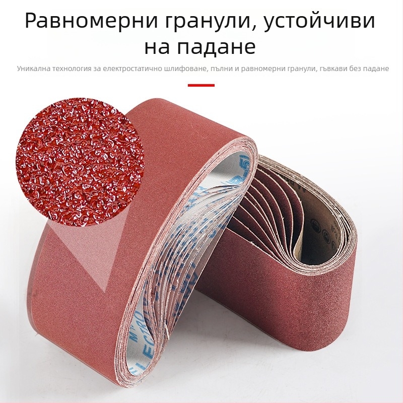HEWEGO Пръстеновидна абразивна лента за шлайфмашина, 3–4 инча, за полиране и шлайфане при дърво и боядисване