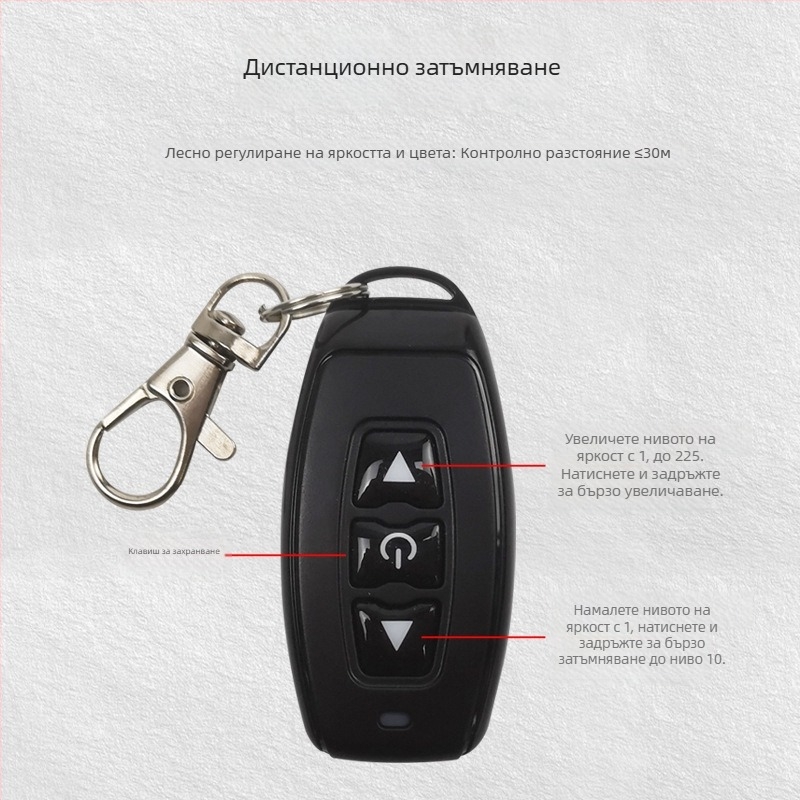 LED лампи с дистанционно управление