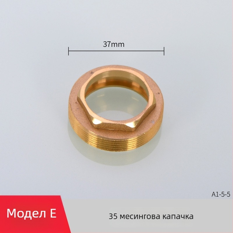 Комплект за клапанно ядро на кухненски смесител с 35/40 компресионни капачки, декоративни покрития и фиксиращ капак за монтаж и ремонт