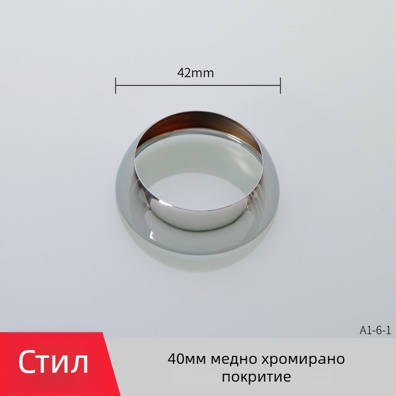 Комплект за клапанно ядро на кухненски смесител с 35/40 компресионни капачки, декоративни покрития и фиксиращ капак за монтаж и ремонт