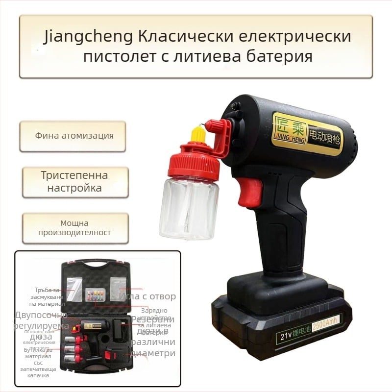 Craftsmanship електрически пистолет за боядисване – класически модел за малки поправки, DIY ръчно боядисване на мебели