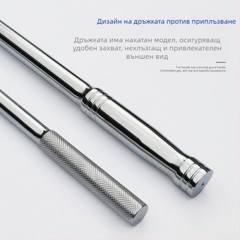 F ръкохватка за управление, удължена 1/2-инчова подвижна глава за гаечен ключ, универсална глава, дължини 10 и 15 инча