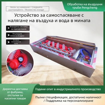 Уред за самоспасяване в мини с под наляган въздух, защита при бедствия и водоснабдяване, многофункционално минно инженерно оборудване