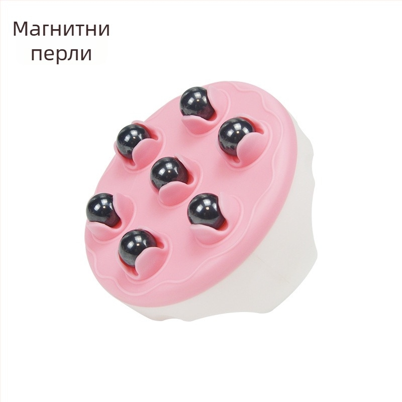 Масажор за корем с ролкова четка, масажор с Драконова топка, меридианна четка и магнитни топчета