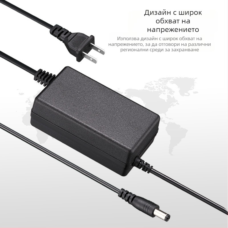 24V 2A захранващ адаптер за лампа за маникюр, LED лента и изпарител за водно пречистване, 48W