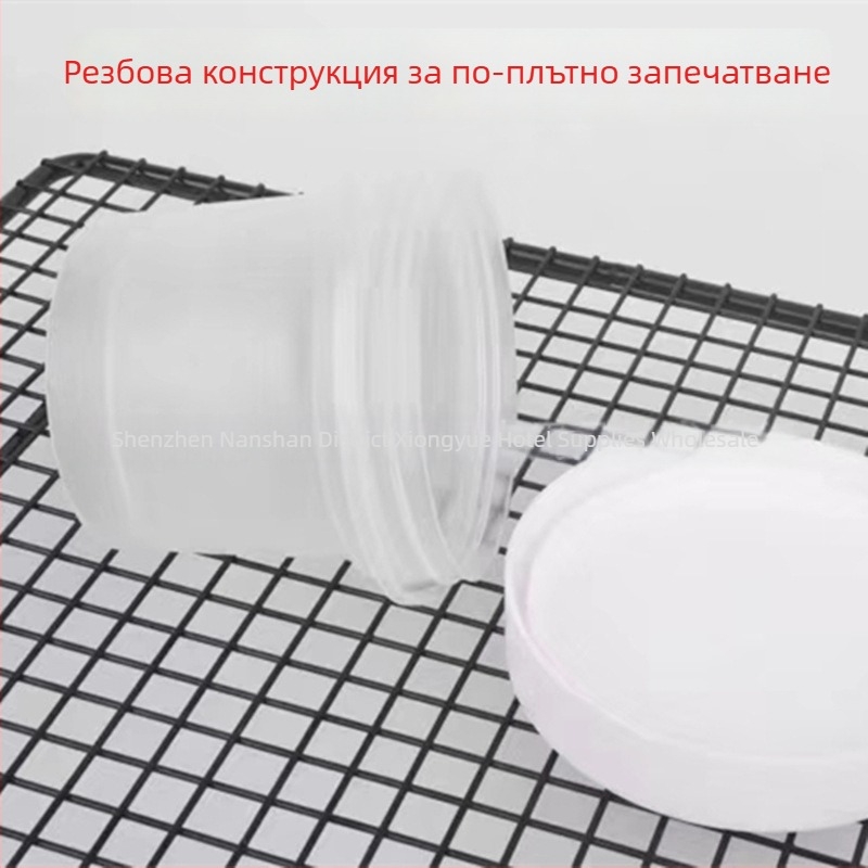 Удебелена чаша за сладолед с капак, запечатана пластмасова чашка за десерти, подходяща за охлаждане