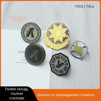 Неръждаеми стоманени табелки с лого за чанти, дамски чанти и облекло