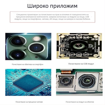 YT-522-G вискозен ESD адхезивен пръчка за почистване на прах върху COB чип модули, антистатичен, без остатъци