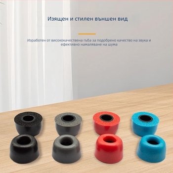 4.9 мм апертура – паметна пяна ушни тампони за TWS слушалки, бавно възстановяване, шумозаглушаване, аксесоар за Bluetooth слушалки