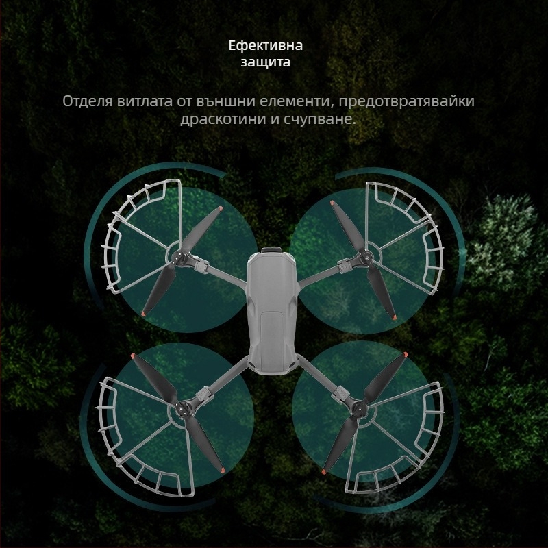Brdrc – DJI Air 3S: защитен пръстен за витла и капак за витло, аксесоари от найлон