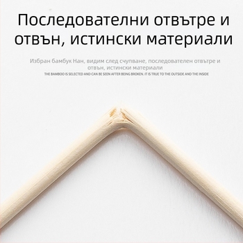 Еднократни бамбукови кръгли клечки за хранене, за бързо хранене, индивидуално опаковани, за търговска употреба, с лого и възможност за персонализиране