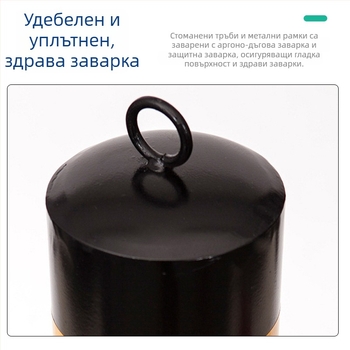 Предупредителен колон с галванизирана тръба за пътна безопасност, паркинг колчета и отражателен пост