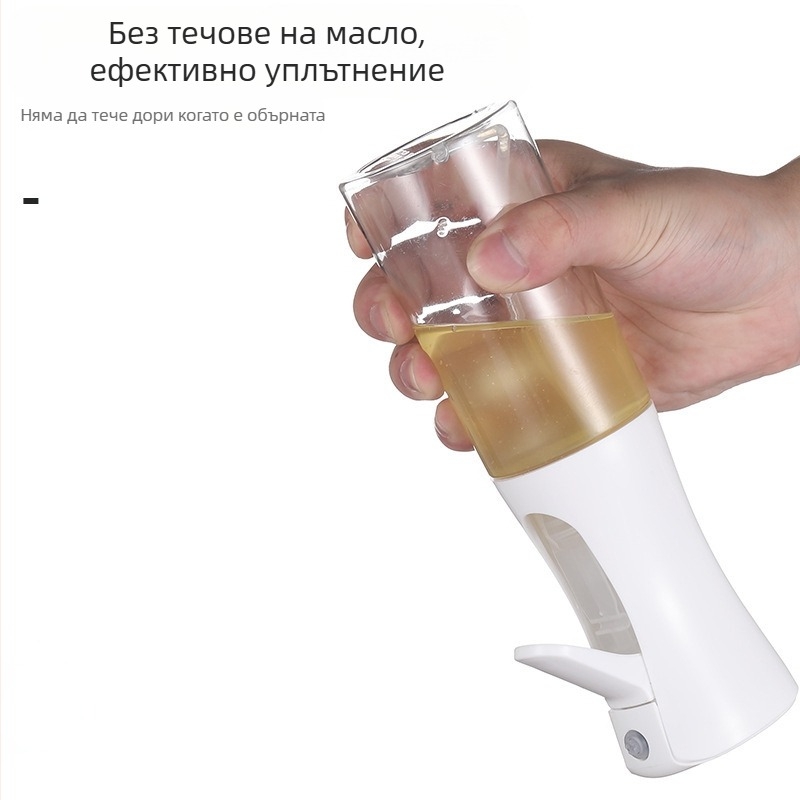 200 ml стъклена спрей бутилка за олио – за барбекю на открито и кухня