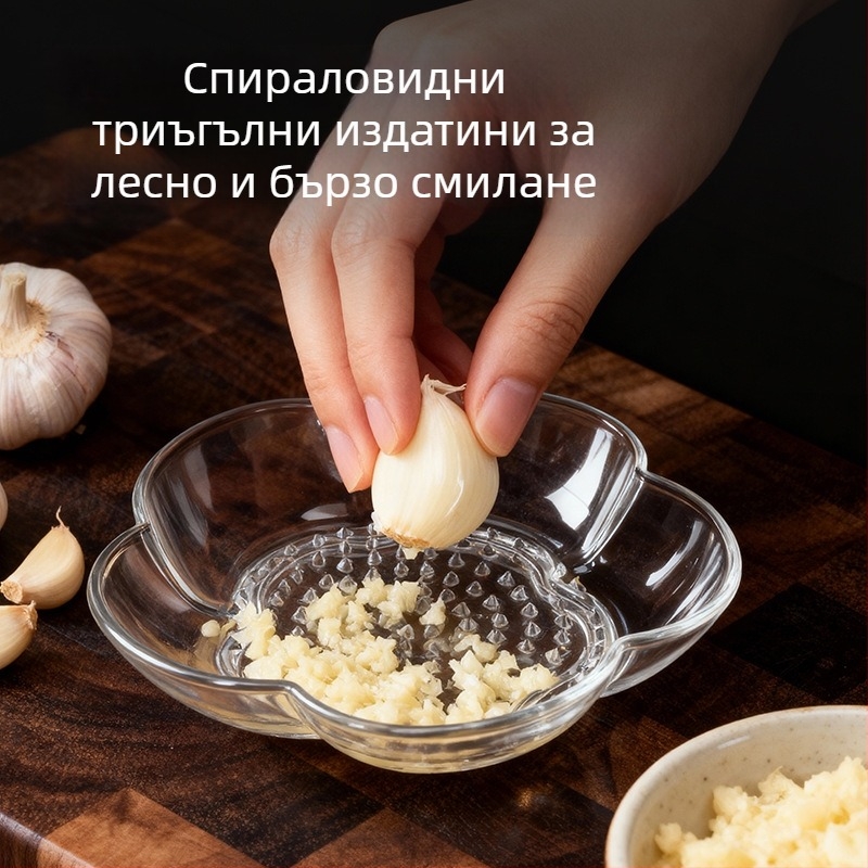 Съд за сосове и подправки в японски стил, многофункционален, стекващ се за съхранение, издръжлива ръчна мелничка за чесън и подправки, малък съд за подправки