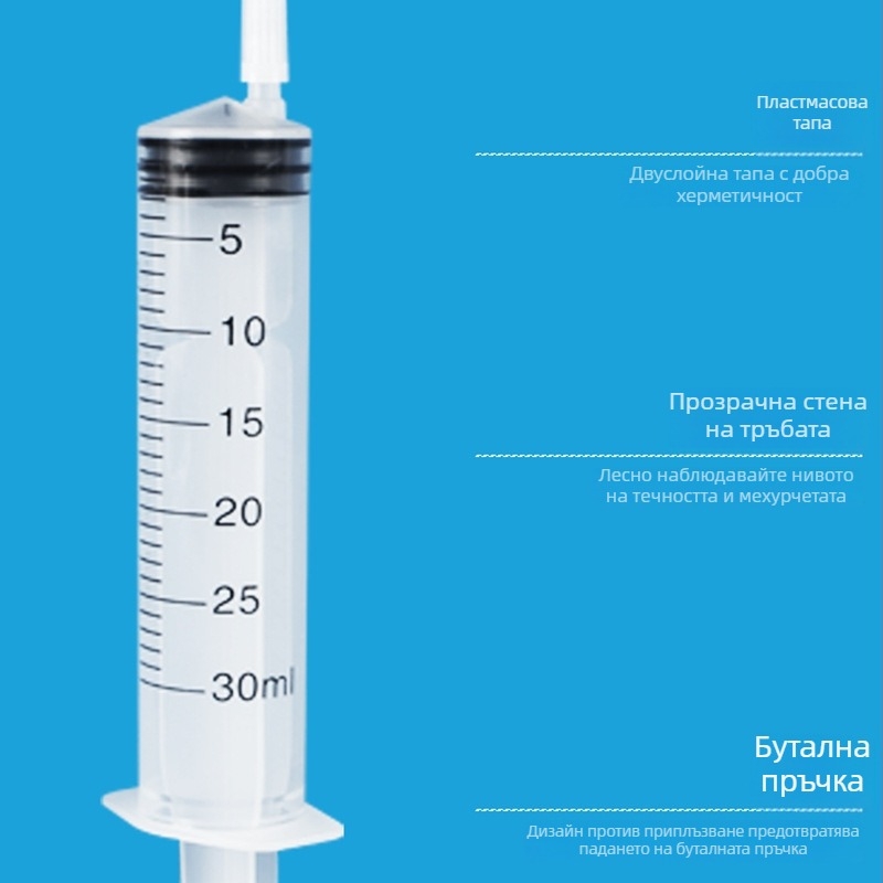 Сиринг за хранене на домашни любимци без игла, за лекарства и вода, 20 ml, за кучета и котки