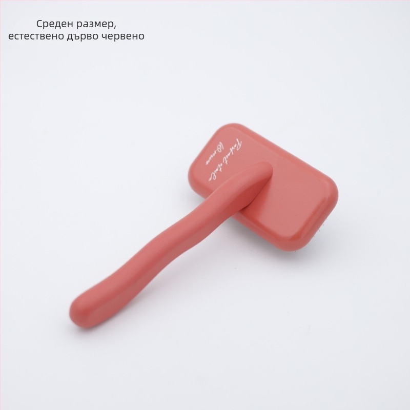 Дървен пин-гребен от бук за кучета – разплитане и грижа за козината