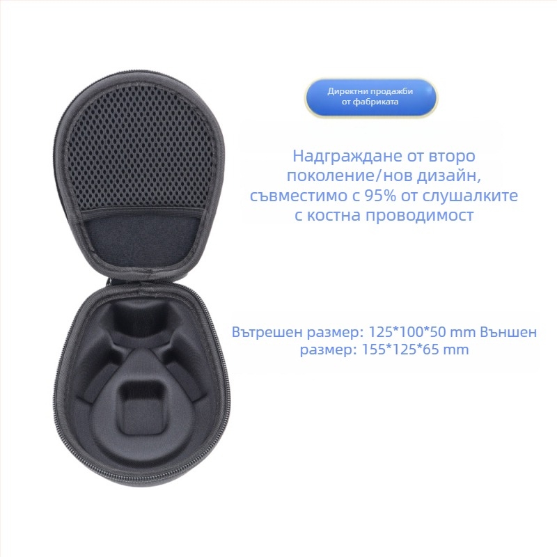Кутия за костно-кондуктивни слушалки за Lenovo, Philips, Sansui, Asus, Platinum, Shaoyin и Luxyin