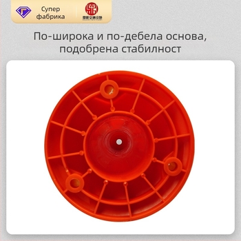 PE предупредителна колона за пътна безопасност – гумена ударозащитна колона с рефлекторна повърхност