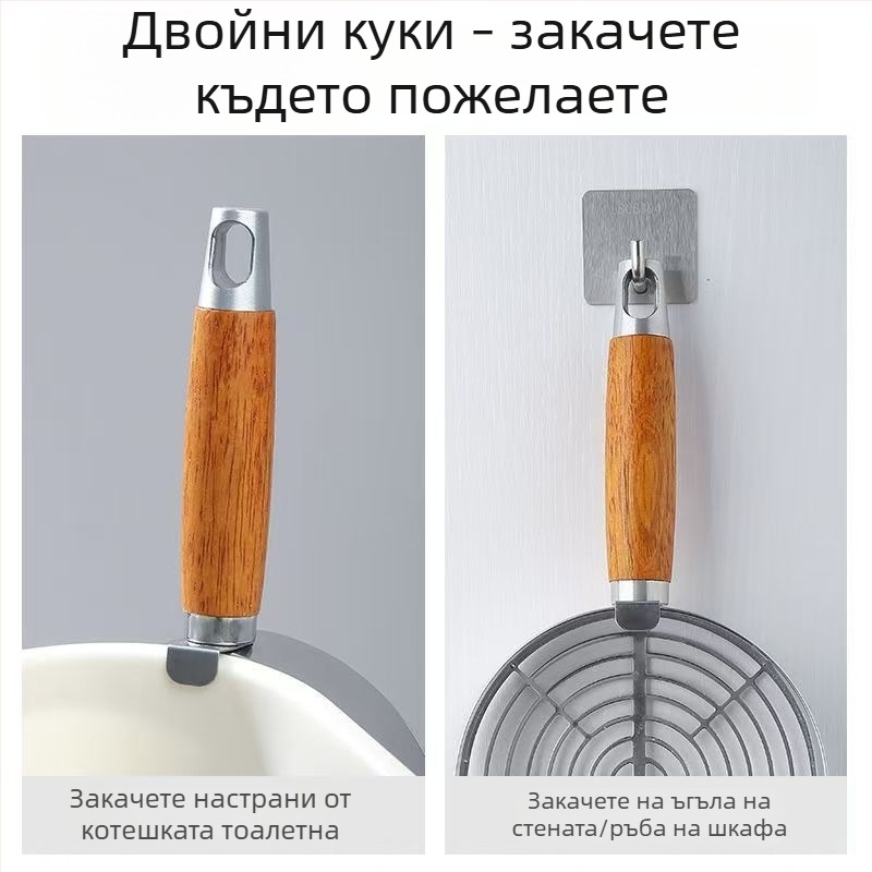 Голяма лопатка за котешки пясък с фини пори, за смесиран тофу котешки пясък, от неръждаема и въглеродна стомана