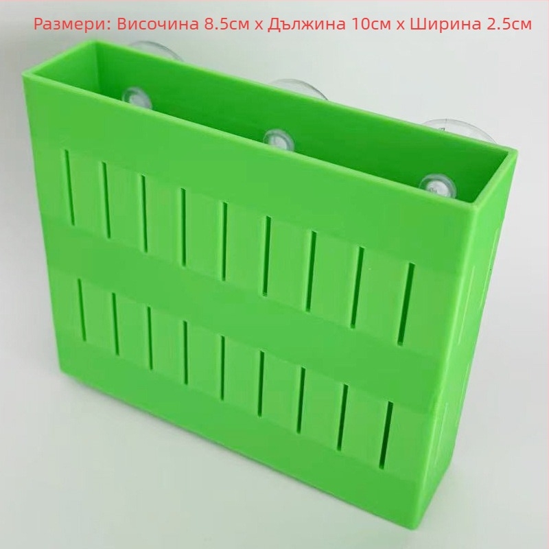Акрилна чашка за водни растения с вакуумна присоска, мини декоративна чашка за акваскейпинг