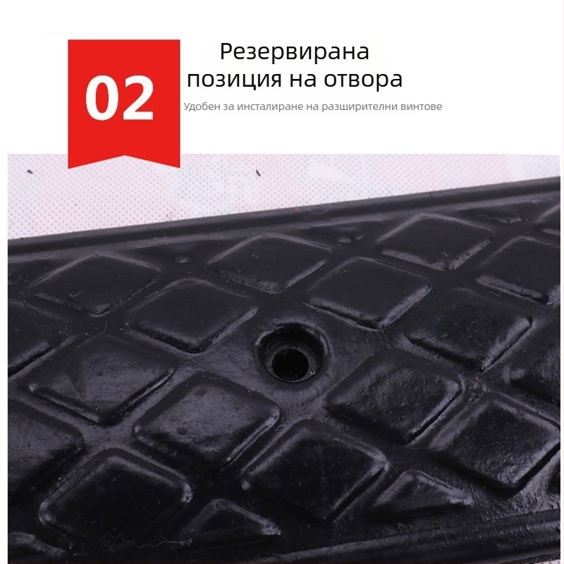Микро ограничител на скоростта за пешеходни и велосипедни ленти, антихлъзгващи ленти и пътни разделителни линии