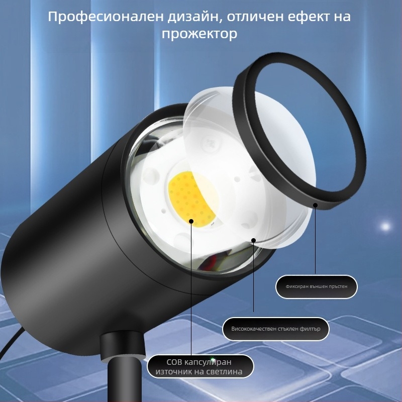 40W Лампа за снимане на бижута с RGB, регулируема яркост и независимо захранване