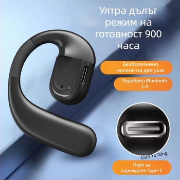 Nothing 2025 Open-Ear безжична Bluetooth слушалка за едно ухо, лява или дясна носене, дълъг живот на батерията, шумозаглушаване