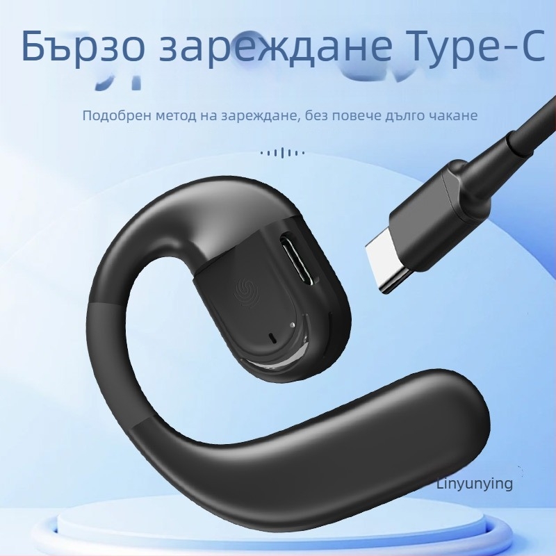 Nothing 2025 Open-Ear безжична Bluetooth слушалка за едно ухо, лява или дясна носене, дълъг живот на батерията, шумозаглушаване