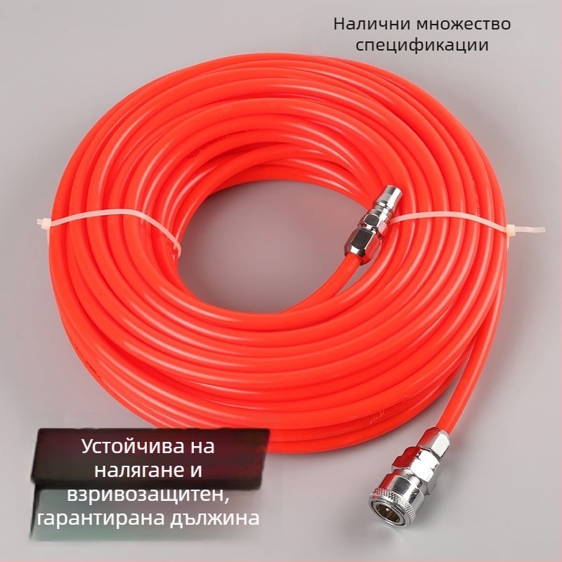 5*8/10*6.5/12*8 въздушен тръбопровод, пневматична права тръба за компресор и въздушна помпа, високонапорен маркуч с бърз конектор