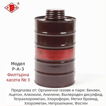 TF-A тип филтър канистър за газова маска 1/3/4/5/7 – кутия за филтър с активен въглен за аксесоари към пръскане на боя