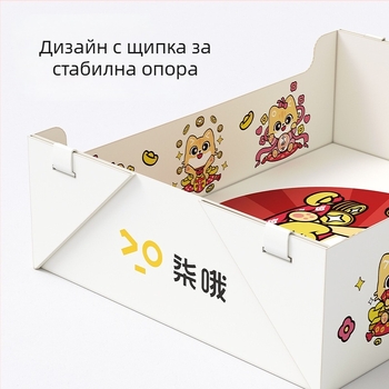 Еднократна котешка тоалетна кутия, портативна, подреждаща се, водоустойчива, голям размер, за пътуване и автомобил