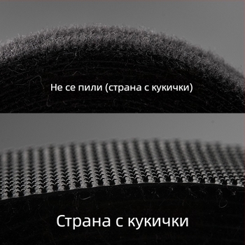 Самозалепваща се двойно-странична велкро лента за кабели, оптични и данни кабели