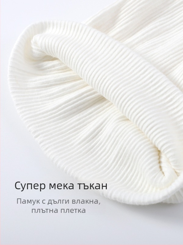 Памучна бебешка коремна превръзка за защита и комфорт, за всички сезони
