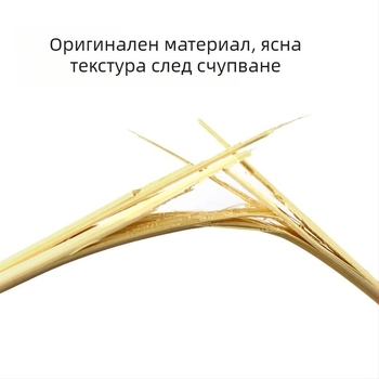 Еднократни бамбукови палички и купички, индивидуално опаковани в хартиена опаковка, за доставка и домашна употреба, карбонизирани, хигиенен комплект с една част, сватбена версия