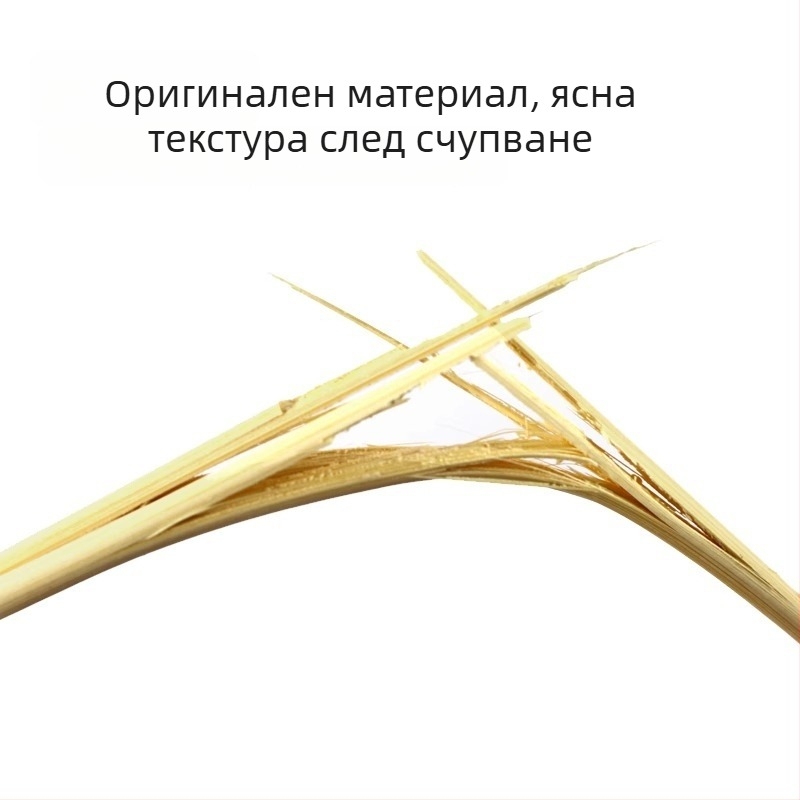 Еднократни бамбукови палички и купички, индивидуално опаковани в хартиена опаковка, за доставка и домашна употреба, карбонизирани, хигиенен комплект с една част, сватбена версия