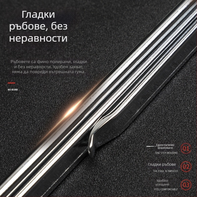 Антистатичен двуглавен галванизиран мини лост за авто ремонт и демонтаж на гуми